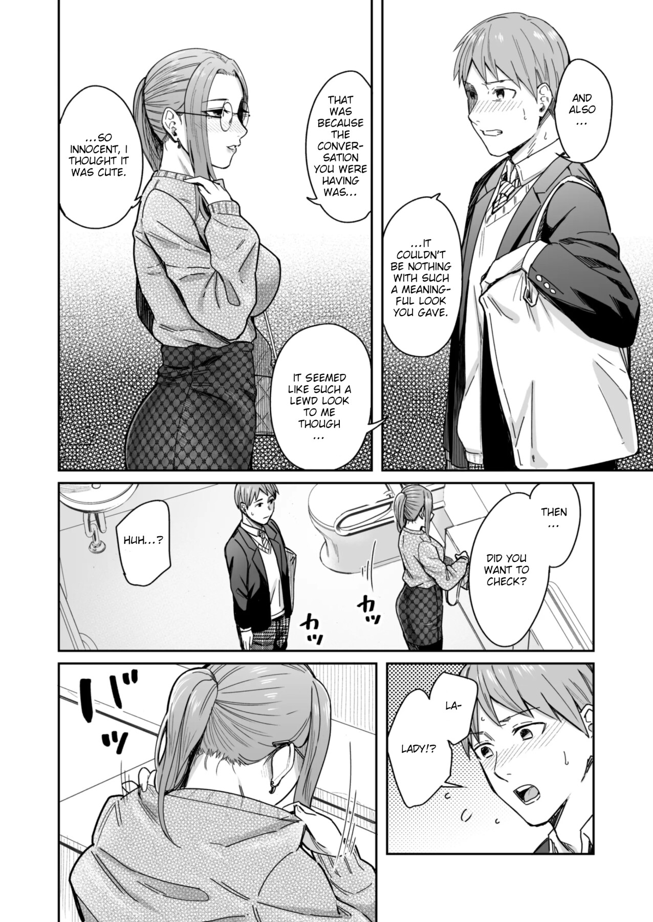 Hentai Manga Comic-A Story About How I Got Sent Lewd Selfies From A Woman I Didn't Know-Read-10